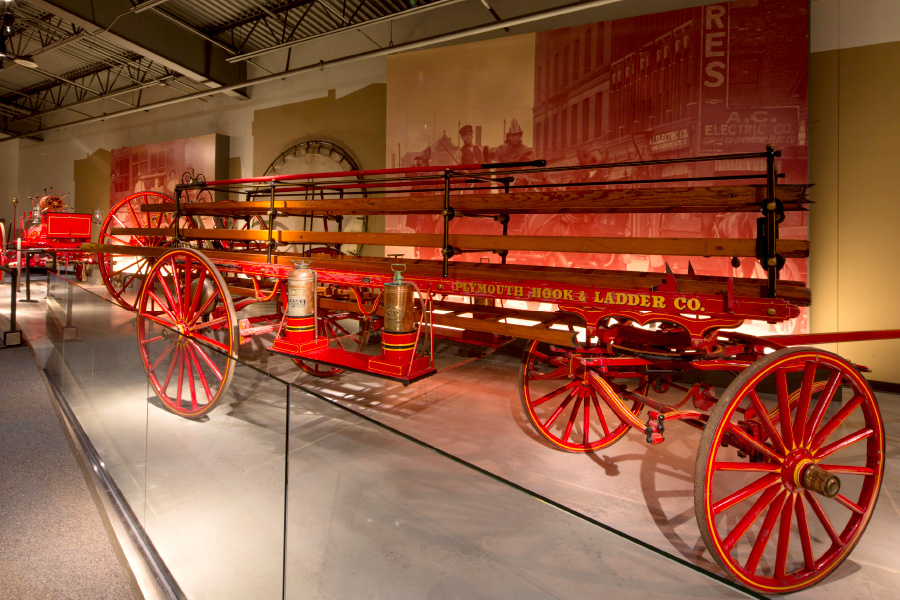 Plymouth Hook & Ladder Co. wagon